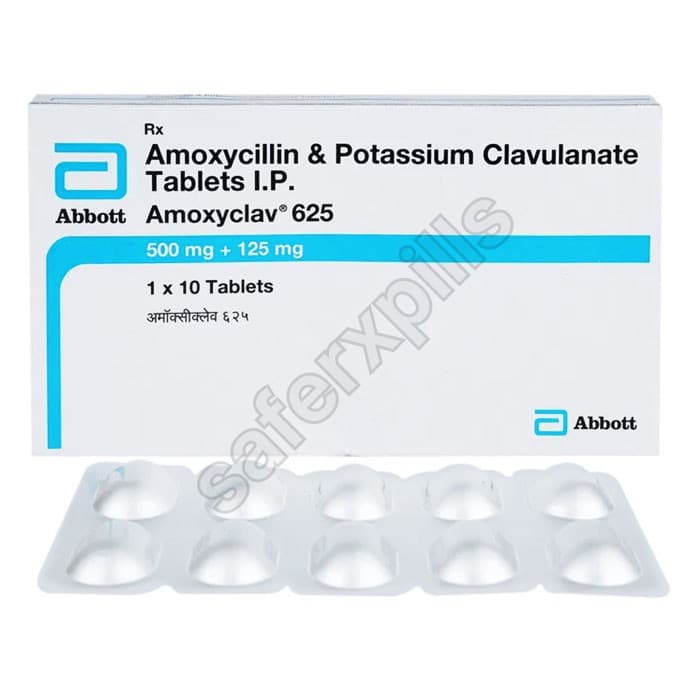 Buy Amoxyclav 625mg - Amoxicillin/Clavulanic Acid | SafeRxPills