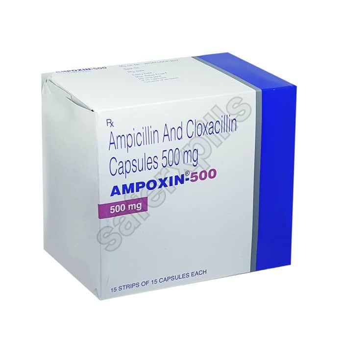 Buy Ampoxin 500mg - Ampicillin/Cloxacillin | SafeRxPills