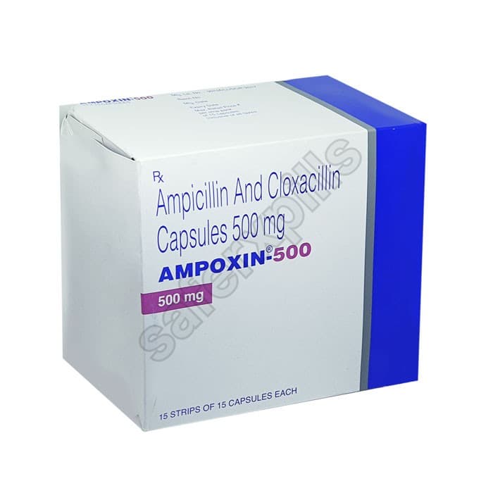 Buy Ampoxin 500mg - Ampicillin/Cloxacillin | SafeRxPills