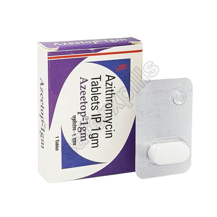 Buy Azeetop 1000mg - Azithromycin | SafeRxPills