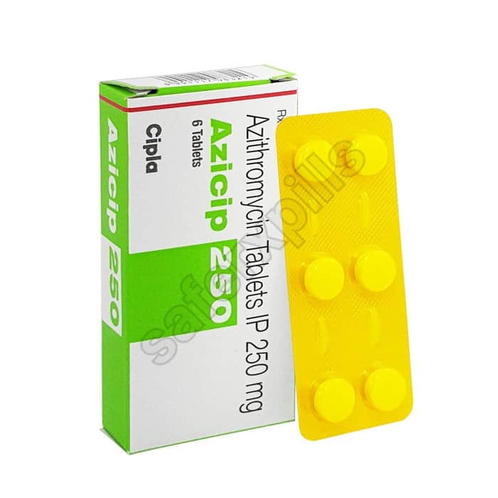 Buy Azicip 250mg - Azithromycin | SafeRxPills