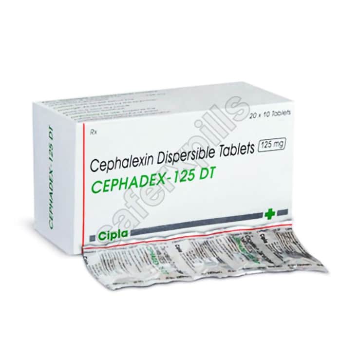 Buy Cephadex 125mg DT - Cephalexin | SafeRxPills
