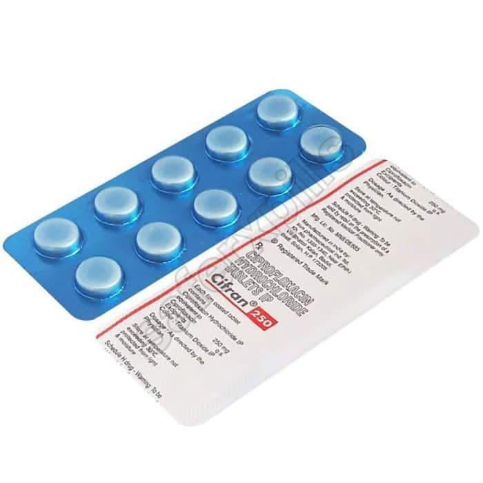 Buy Cifran 250mg - Ciprofloxacin | SafeRxPills