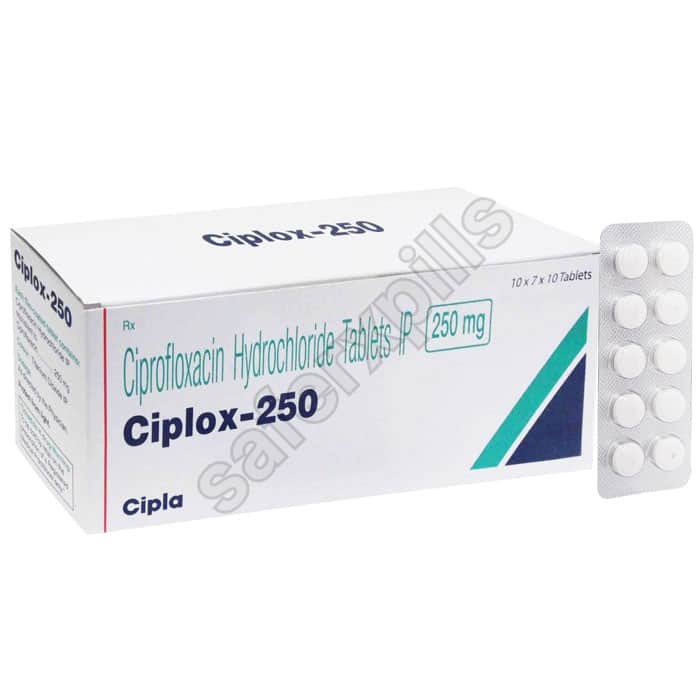 Buy Ciplox 250mg - Ciprofloxacin | SafeRxPills