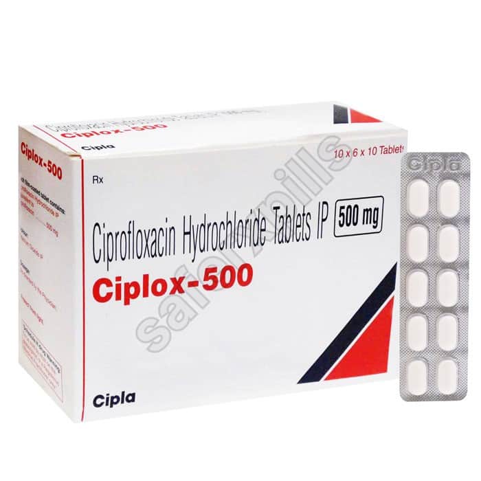 Buy Ciplox 500mg - Ciprofloxacin | SafeRxPills