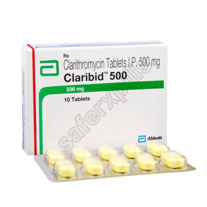 Buy Claribid 500mg - Clarithromycin | SafeRxPills