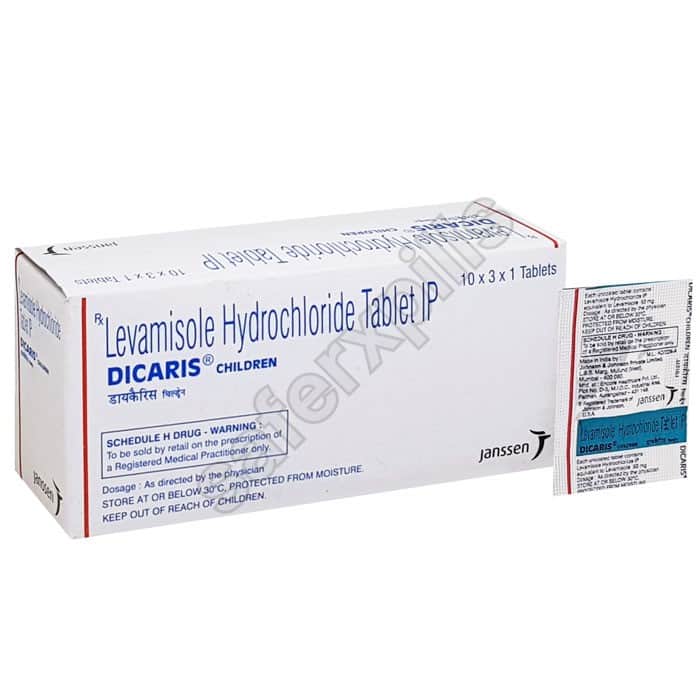 Buy Dicaris Children 50mg (Levamisole) - Levamisole | SafeRxPills