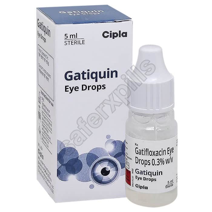 Buy Gatiquin Eye Drop - Gatifloxacin | SafeRxPills