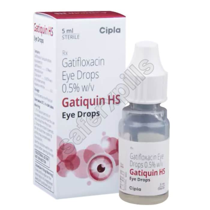 Buy Gatiquin HS Eye Drop - Gatifloxacin | SafeRxPills
