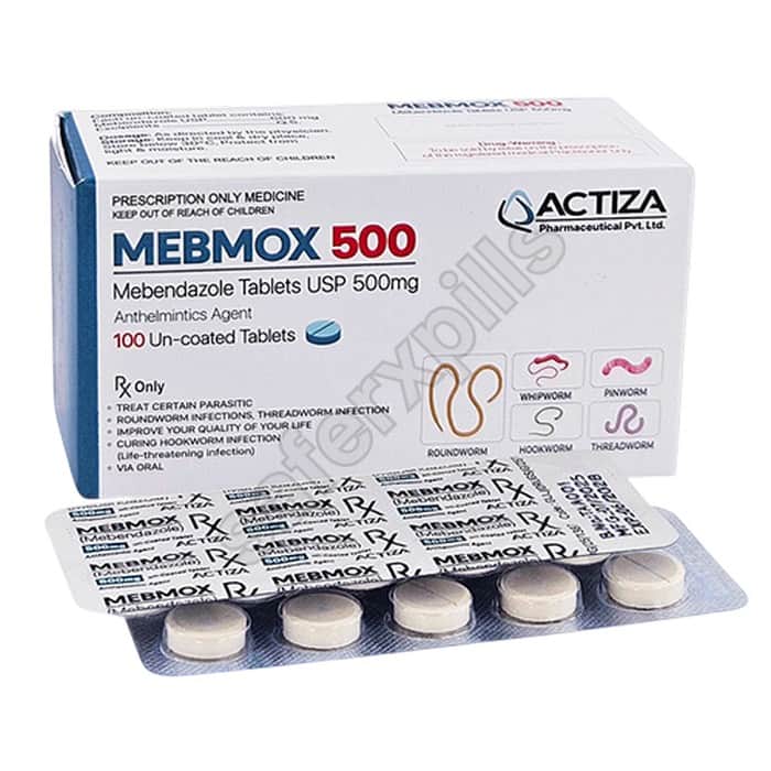 Buy Mebmox - Mebendazole 500mg | SafeRxPills
