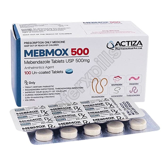 Buy Mebmox - Mebendazole 500mg | SafeRxPills