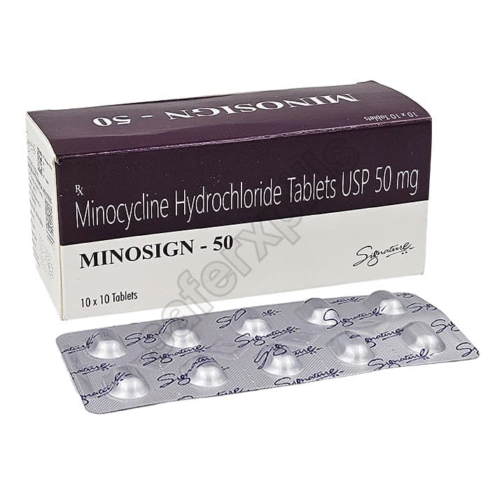 Buy Minosign 50mg - Minocycline | SafeRxPills
