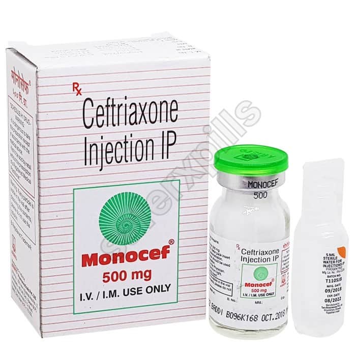 Buy Monocef 500mg - Ceftriaxone | SafeRxPills