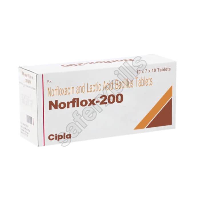 Buy Norflox 200mg - Norfloxacin | SafeRxPills