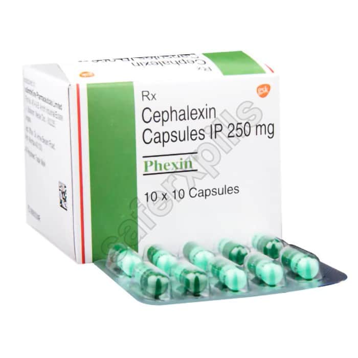 Buy Phexin 250mg - Cephalexin | SafeRxPills