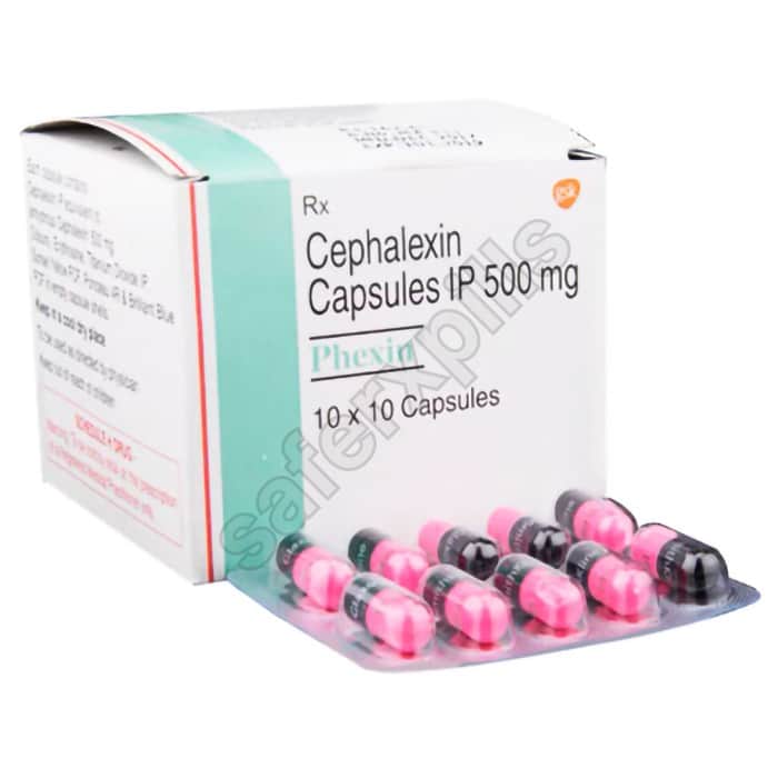 Buy Phexin 500mg - Cephalexin | SafeRxPills