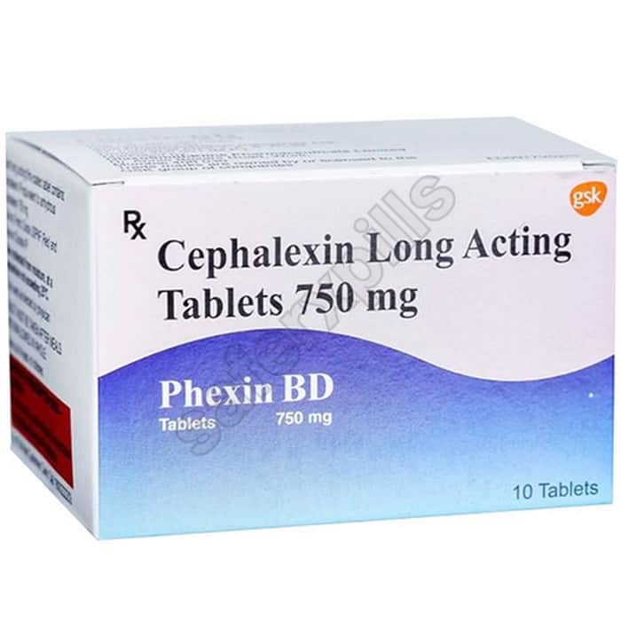Buy Phexin BD 750mg - Cephalexin | SafeRxPills