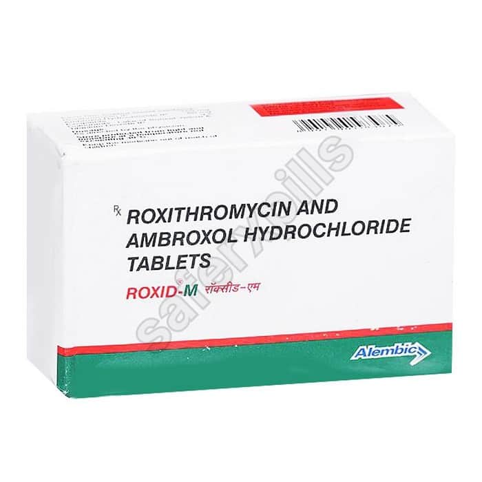 Buy Roxid M - Roxithromycin/Ambroxol | SafeRxPills
