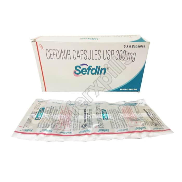 Buy Sefdin 300mg - Cefdinir | SafeRxPills
