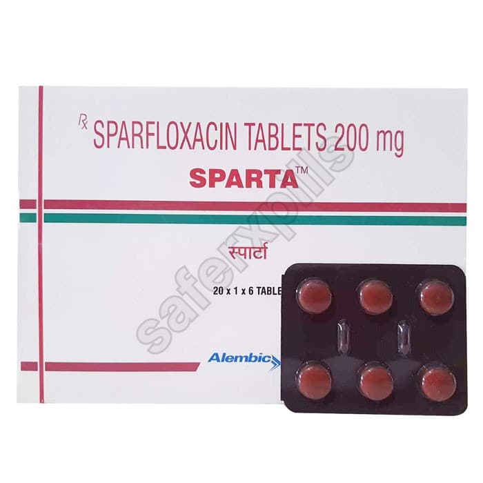 Buy Sparta 200mg - Sparfloxacin | SafeRxPills