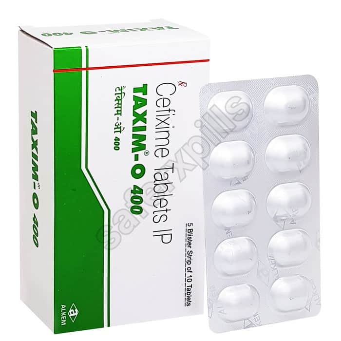 Buy Taxim-O 400mg - Cefixime | SafeRxPills