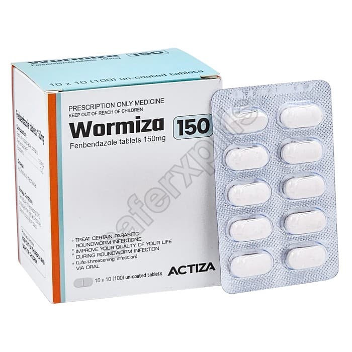 Buy Wormiza 150mg - Fenbendazole 150mg | SafeRxPills