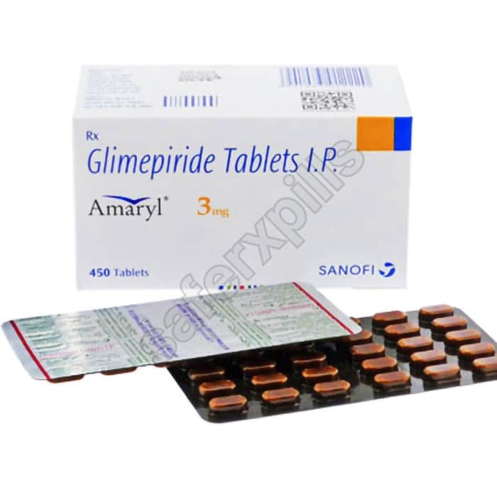 Buy Amaryl 3mg - Glimepiride | SafeRxPills