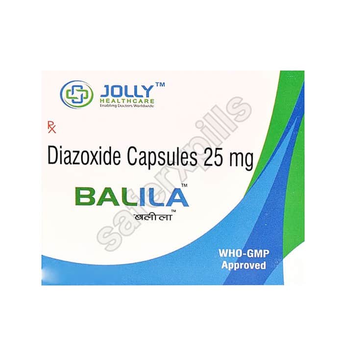 Buy Balila 25mg - Diazoxide | SafeRxPills