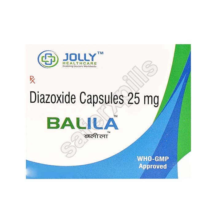 Buy Balila 25mg - Diazoxide | SafeRxPills