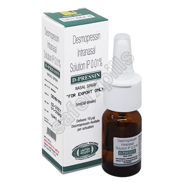 Buy D-Pressin Nasal Spray - Desmopressin | SafeRxPills