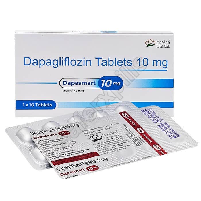 Buy Dapasmart 10mg - Dapagliflozin | SafeRxPills