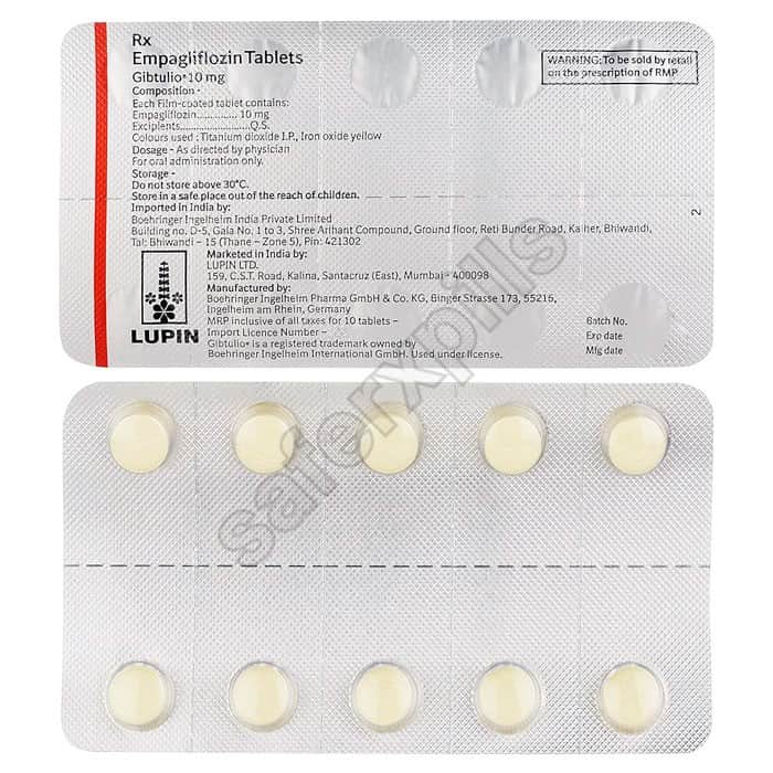 Buy Gibtulio 10mg - Empagliflozin | SafeRxPills
