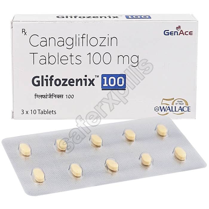 Buy Glifozenix 100 - Canagliflozin | SafeRxPills