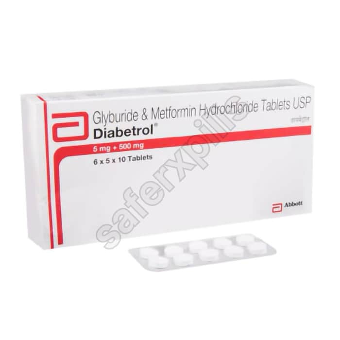 Buy Diabetrol Tablet - Glibenclamide/Metformin | SafeRxPills