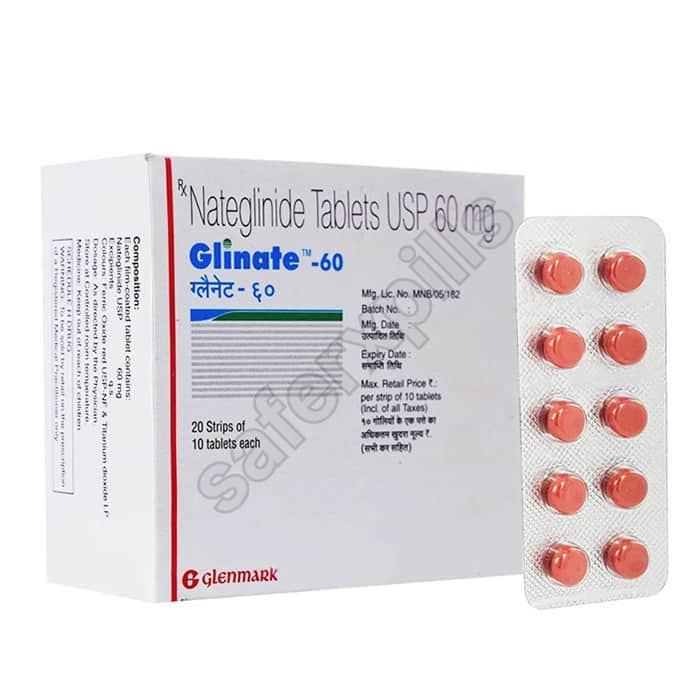 Buy Glinate 60mg - Nateglinide | SafeRxPills