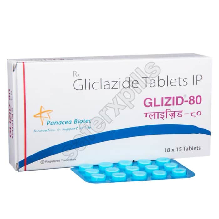 Buy Glizid 80mg - Gliclazide | SafeRxPills