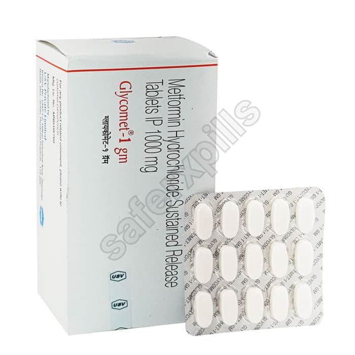 Buy Glycomet 1000mg - Metformin | SafeRxPills