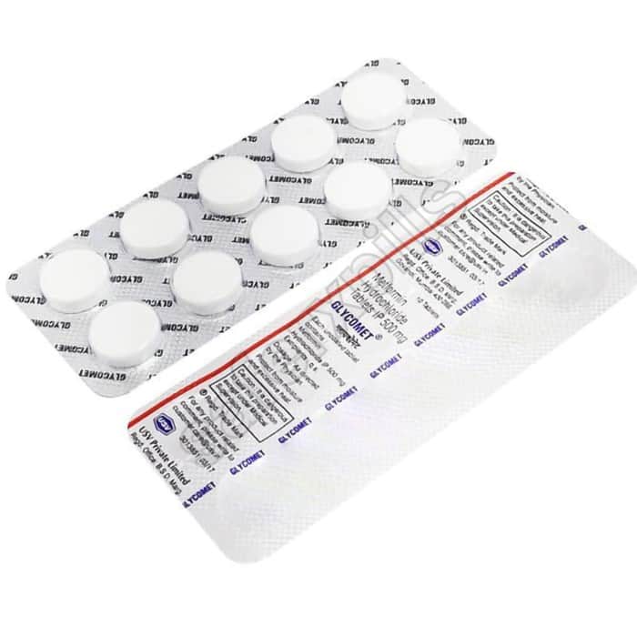 Buy Glycomet 500mg - Metformin | SafeRxPills