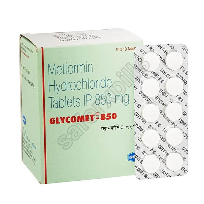Buy Glycomet 850mg - Metformin | SafeRxPills
