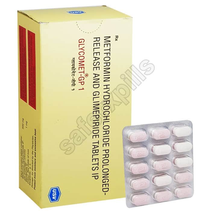 Buy Glycomet-GP 1 - Metformin/Glimepiride | SafeRxPills