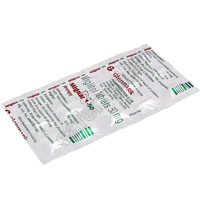 Buy Mignar 50 - Miglitol | SafeRxPills