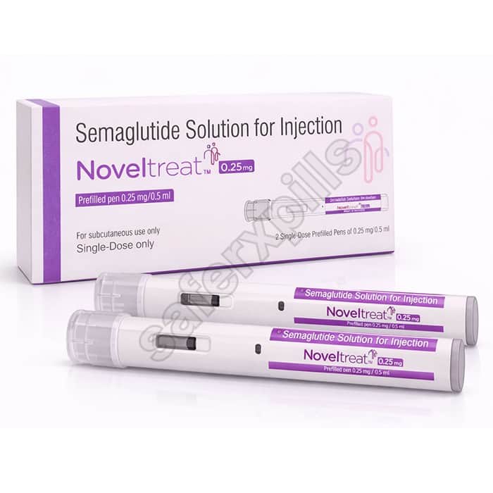 Buy Noveltreat 0.25 mg Pre-filled Pen - Semaglutide | SafeRxPills