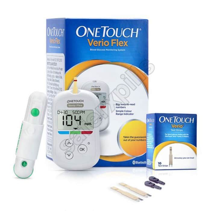 Buy OneTouch Verio Flex Glucometer - Healthcare Device | SafeRxPills