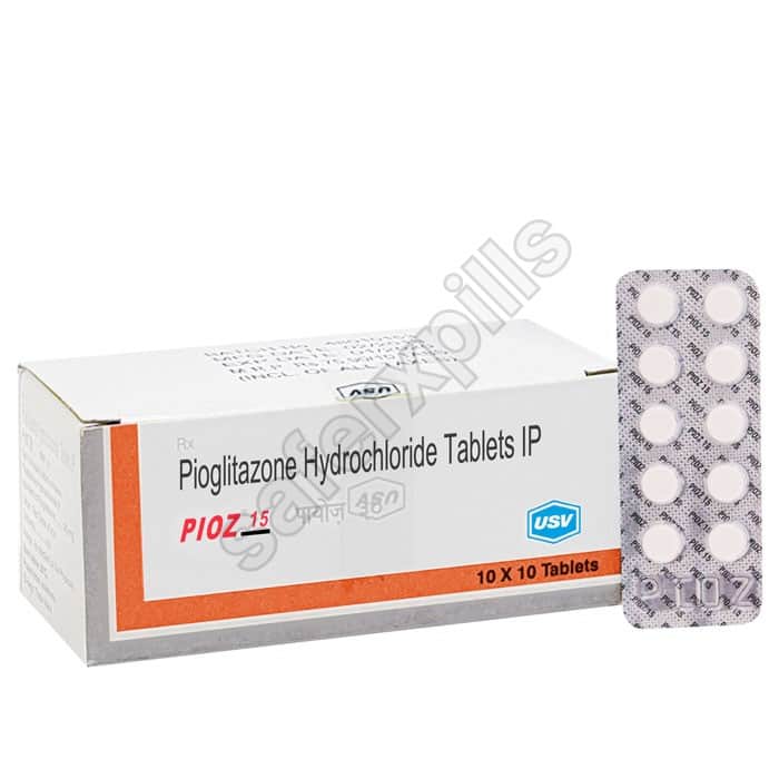 Buy Pioz 15mg - Pioglitazone | SafeRxPills