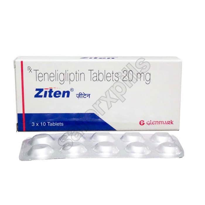 Buy Ziten 20mg - Teneligliptin | SafeRxPills