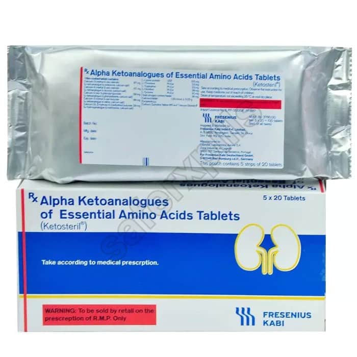 Buy Ketosteril Tablet (Alpha Ketoanalogue) online | SafeRxPills