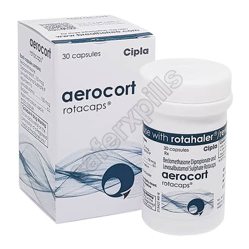 Buy Aerocort Rotacap (Beclometasone/Levosalbutamol) online | SafeRxPills