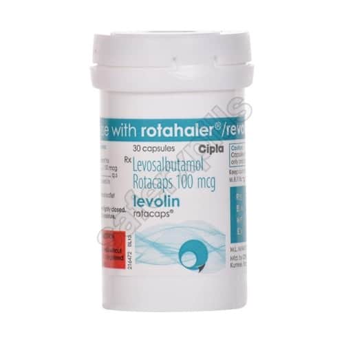 Buy Levolin 100 Rotacaps (Levosalbutamol) online | SafeRxPills