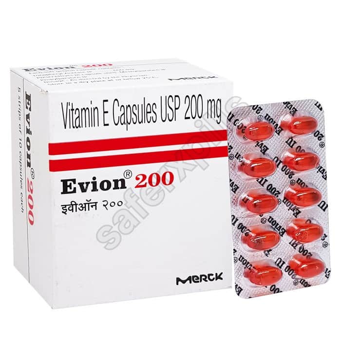 Buy Evion 200mg (Vitamin E) online | SafeRxPills
