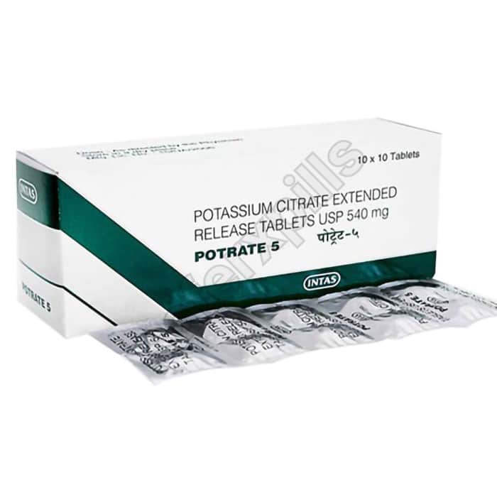 Buy Potrate 5 (Potassium Citrate) online | SafeRxPills